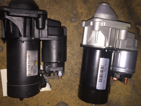 A gauche l ancien refait, à droite le nouveau (pour Peugeot il me semble)