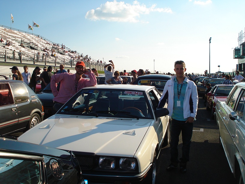 au classic day 2011 avec julien cosso ( passion racing service et youngtimers)