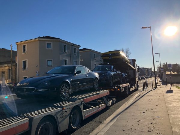 Arrivée à domicile (merci la voie de bus !)